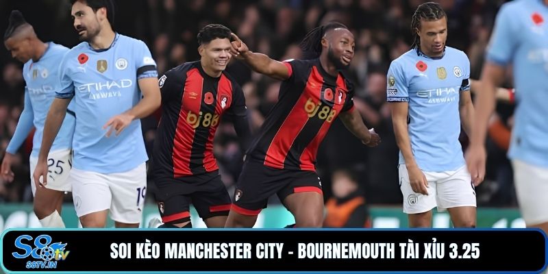 Soi kèo Manchester City - Bournemouth Mới Nhất Hôm Nay   - qovix